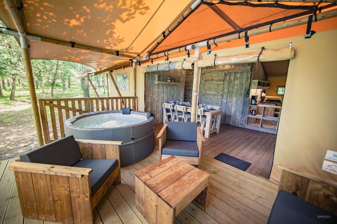 Tente Jacuzzi Privatif En Pleine Nature *